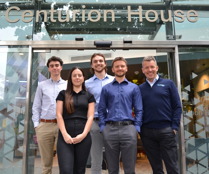 Team outside our Manchester HQ